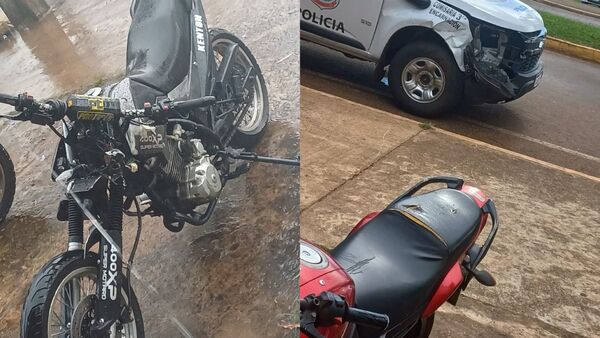 Persecución tras hurto domiciliario termina en accidente en Encarnación