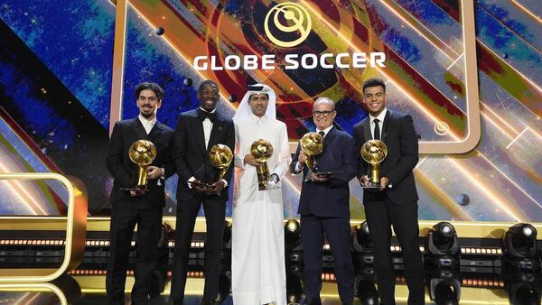 El PSG se queda con siete galardones en los Globe Soccer Awards