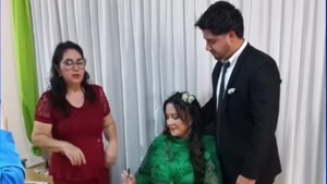 Zuni Castiñeira y Richi López se casaron pya’e pya’e y en secreto