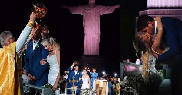 Diario HOY | Boda paraguaya frente al Cristo Redentor impacta en redes