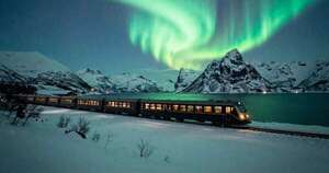 Tu próximo destino, ver las auroras boreales desde un tren de cristal 360°