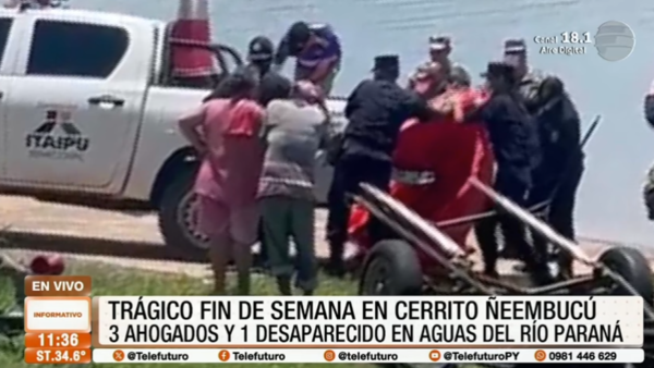 Tragedia en el río Paraná: naufragio en Cerrito deja cuatro muertos