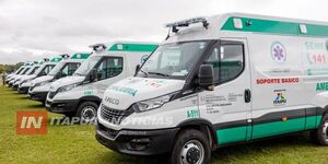 DOS NUEVAS AMBULANCIAS REFUERZAN LA RED DE TRASLADOS SANITARIOS EN ITAPÚA