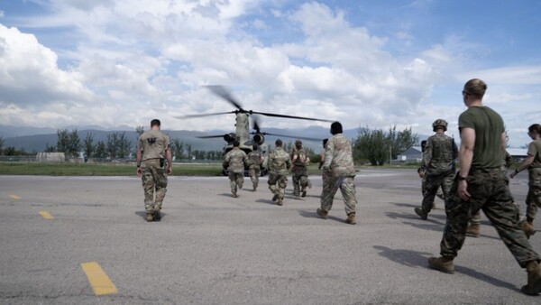 Un grupo de militares yanquis ingresará el miércoles al país