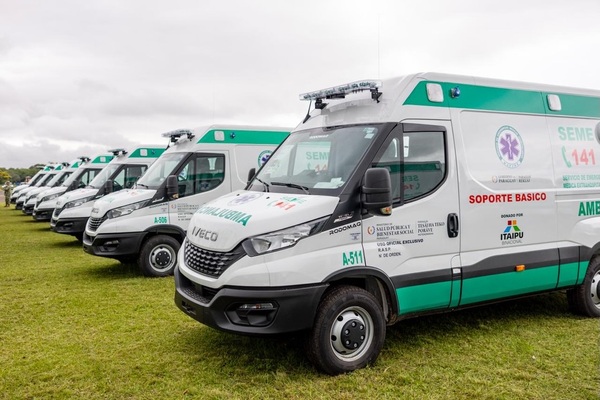 Entregan ambulancias para Borja y Coronel Martínez
