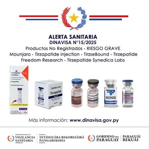 Dinavisa alerta sobre comercialización de medicamentos para adelgazar no autorizados - trece