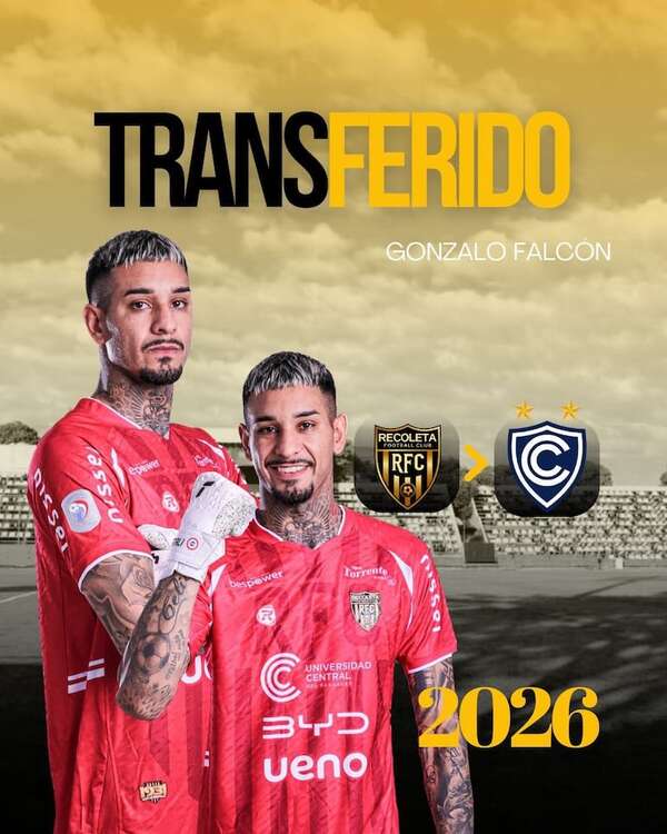 Recoleta FC: Falcón, al fútbol peruano - Fútbol - ABC Color