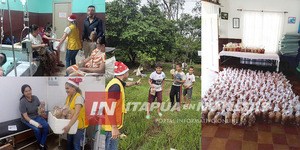 CAMPAÑA SOLIDARIA LOGRA REUNIR MÁS DE MIL PAN DULCES EN CORONEL BOGADO