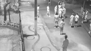 Video: Batalla campal entre asentamientos rivales en el barrio Mora Cué de Luque