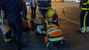 Motociclista fue embestida por conductor que se dio a la fuga en Asunción | Unicanal