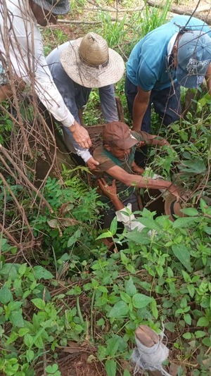 Hombre reportado como desaparecido fue hallado vivo dentro de una alcantarilla