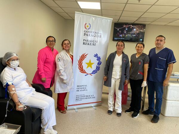 Hospital General de Itapúa cerró el 2025 con una exitosa campaña de donación de sangre