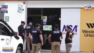 Violento asalto a una agencia de viajes en Fernando de la Mora