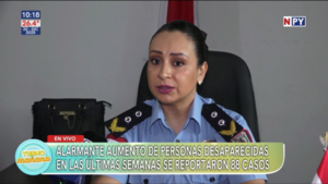 Aumento de desapariciones preocupa a autoridades: conflictos familiares y salud mental, principales causas