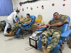 Ejército se suma a jornada de donación de sangre para reforzar stock crítico de fin de año