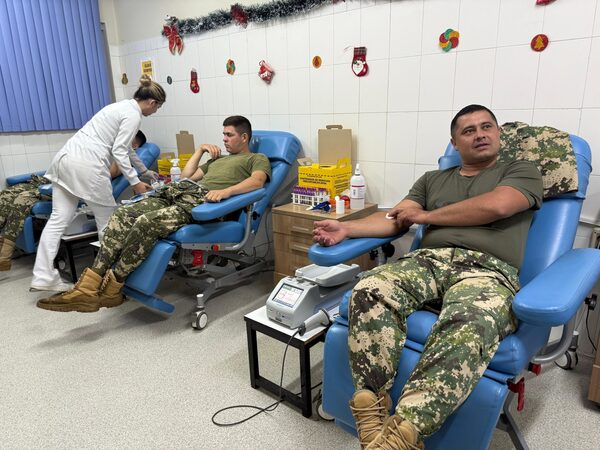 Ejército se suma a jornada de donación de sangre para reforzar stock crítico de fin de año