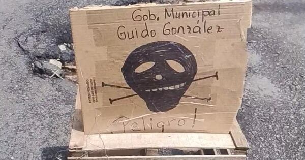 La Nación / Lambaré: la avenida Carretera de López se convierte en trampa mortal cada vez que llueve