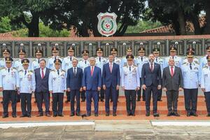 Popular / Peña asciende a la cúpula policial en acto cargado de simbolismo