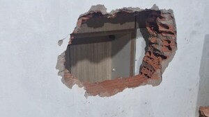 Abren boquete y llevan teléfonos celulares del local de un comerciante bangladesí en PJC