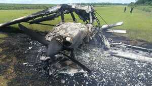 Encuentran avioneta incinerada en una estancia de Santa Rita | Unicanal