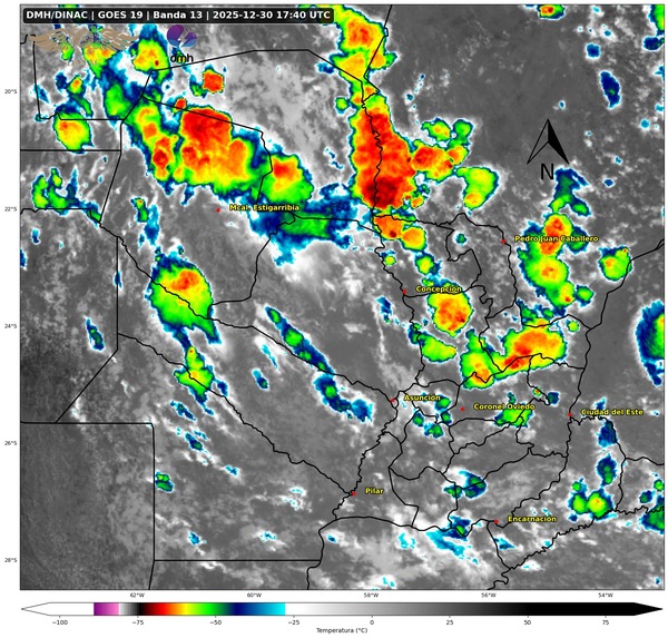 Meteorología advierte sobre lluvias intensas y tormentas eléctricas en gran parte del país