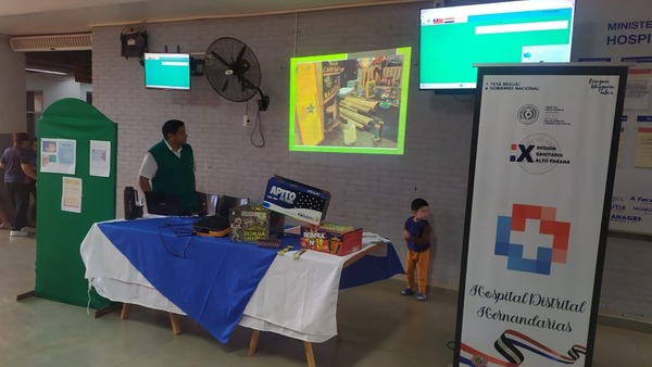 Hospital Distrital de Hernandarias refuerza la prevención de accidentes por uso de petardos - ADN Digital