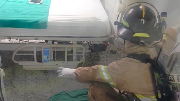 Evacúan área de Pediatría del Hospital de Clínicas tras el derrame de ácido peracético