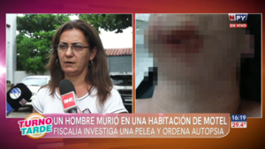 Fiscalía investiga muerte de un hombre en motel de Asunción tras autopsia que revela traumatismo de tórax