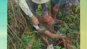 Un hombre sobrevive tres días en una alcantarilla en Yaguarón