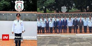 DIRECTOR DE POLICÍA DE ITAPÚA ASCIENDE A COMISARIO GENERAL INSPECTOR