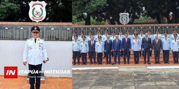 DIRECTOR DE POLICÍA DE ITAPÚA ASCIENDE A COMISARIO GENERAL INSPECTOR