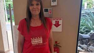 Pato Villafranca fue obligada a cambiarse de ropa para ingresar a Palacio de Justicia de Caacupé