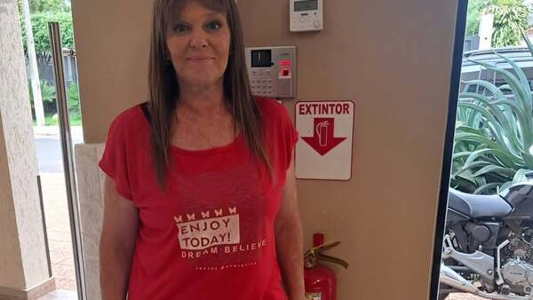 Pato Villafranca fue obligada a cambiarse de ropa para ingresar a Palacio de Justicia de Caacupé