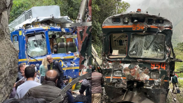 Un fallecido y al menos 30 heridos deja el choque frontal de trenes en vía a Machu Picchu