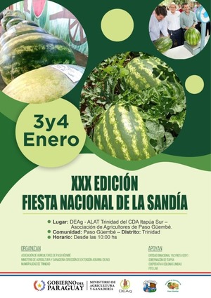 Llega la XXX Edición de la Fiesta Nacional de la Sandía - ADN Digital