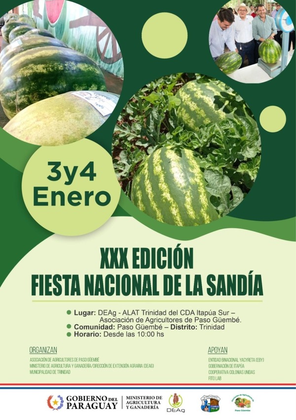 Llega la XXX Edición de la Fiesta Nacional de la Sandía - ADN Digital