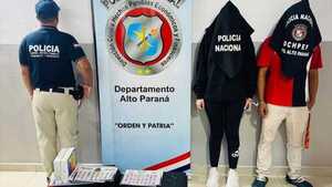Dos personas detenidas por presunta estafa mediante juegos de azar en Ciudad del Este