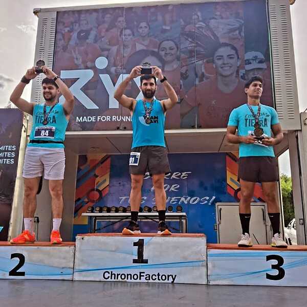 Myrian Sanabria y Hugo Franco Rodríguez los ganadores de la Corrida de la Tierra RYX - La Tribuna