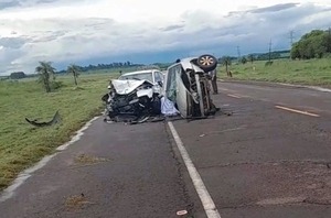 Choque de vehículos deja un fallecido y dos heridos en Misiones