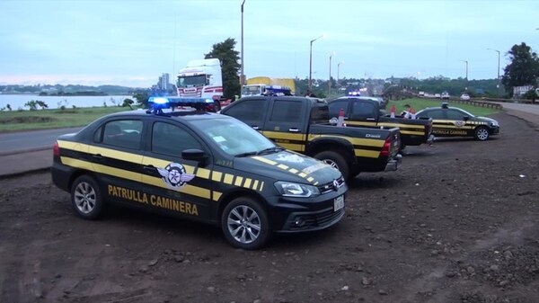 Caminera despliega el operativo Año Nuevo