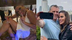 La concejal Fiorella Forestieri dijo que se metió bajo la mesa y encontró el amor