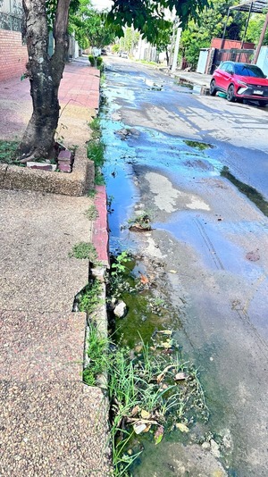 Vecinos de Campo Grande de Asunción denuncian emergencia por cloaca a cielo abierto - Canal-E