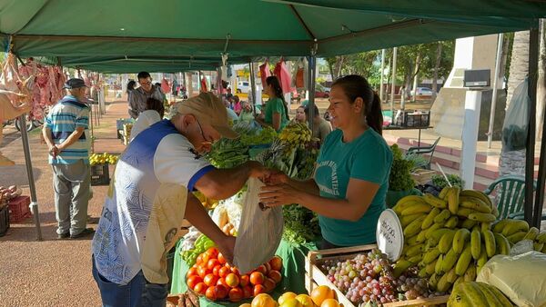 Feria agrícola ofrece carnes y frutas frescas en la plaza Pinedo este miércoles - Concepción al Día