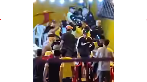 Para despedir el 2025: ¡Batalla campal en lomitería de Ñemby!