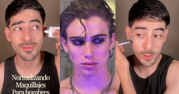 La Nación / El maquillador paraguayo que normaliza el maquillaje en hombres