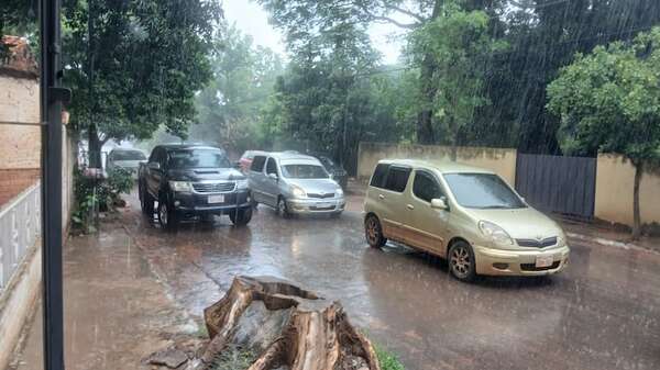 Seis departamentos se encuentran en zona de tormentas para esta tarde - Clima - ABC Color