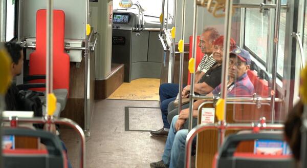 Buses eléctricos: más de 11.000 validaciones en sus primeros días de servicio