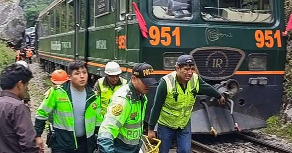 La Nación / Reactivan servicio de trenes a Machu Picchu tras accidente que dejó un muerto