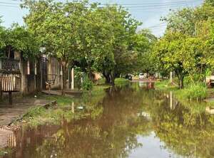 Arroyo Acaraymí vuelve a desbordarse y deja viviendas inundadas en Ciudad del Este - ABC en el Este - ABC Color