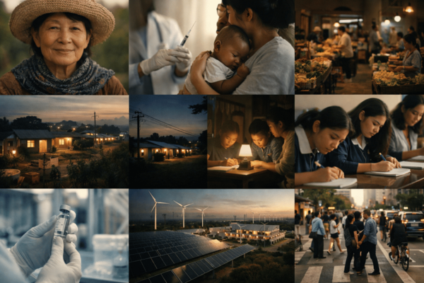 El mundo mejora: datos que muestran avances desde 2000